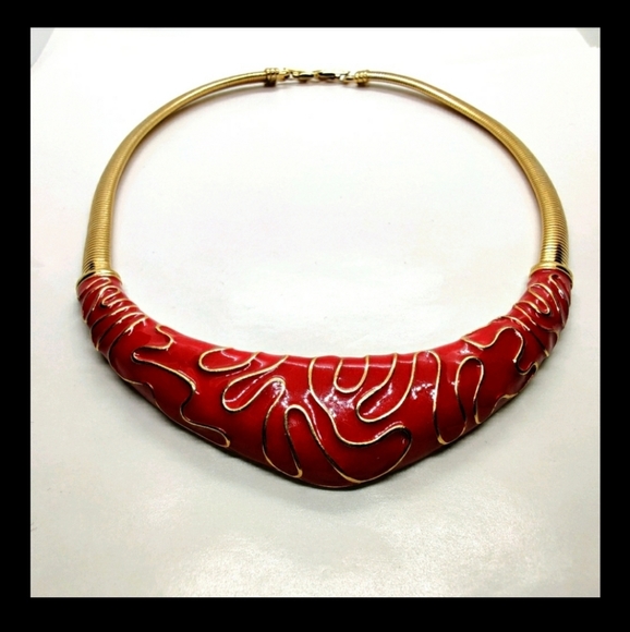 Stunning Nina Ricci Paris statement necklace - Picture 12 of 13